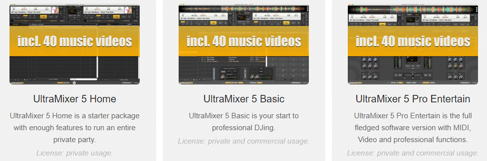 ultramixer 5 import music